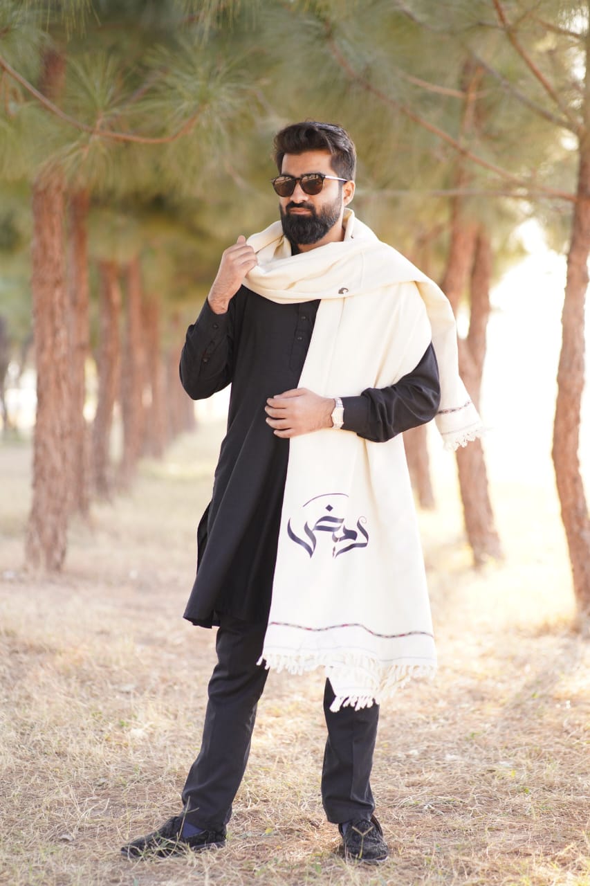 Custom Printed Unisex Luxury Shawl
