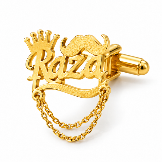 Customize Chain Cufflinks