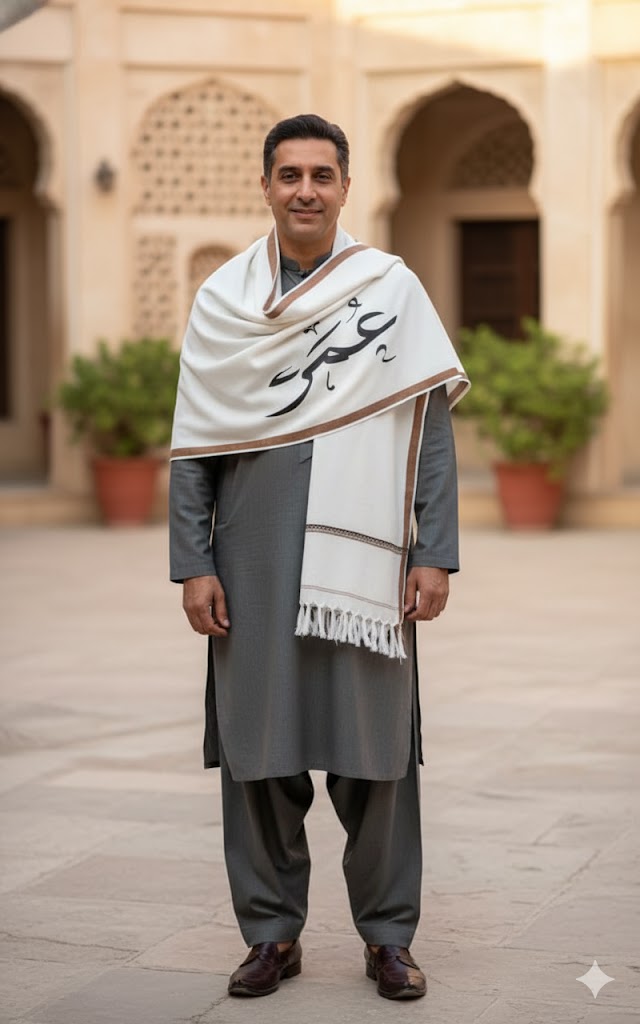 Custom Printed Unisex Luxury Shawl