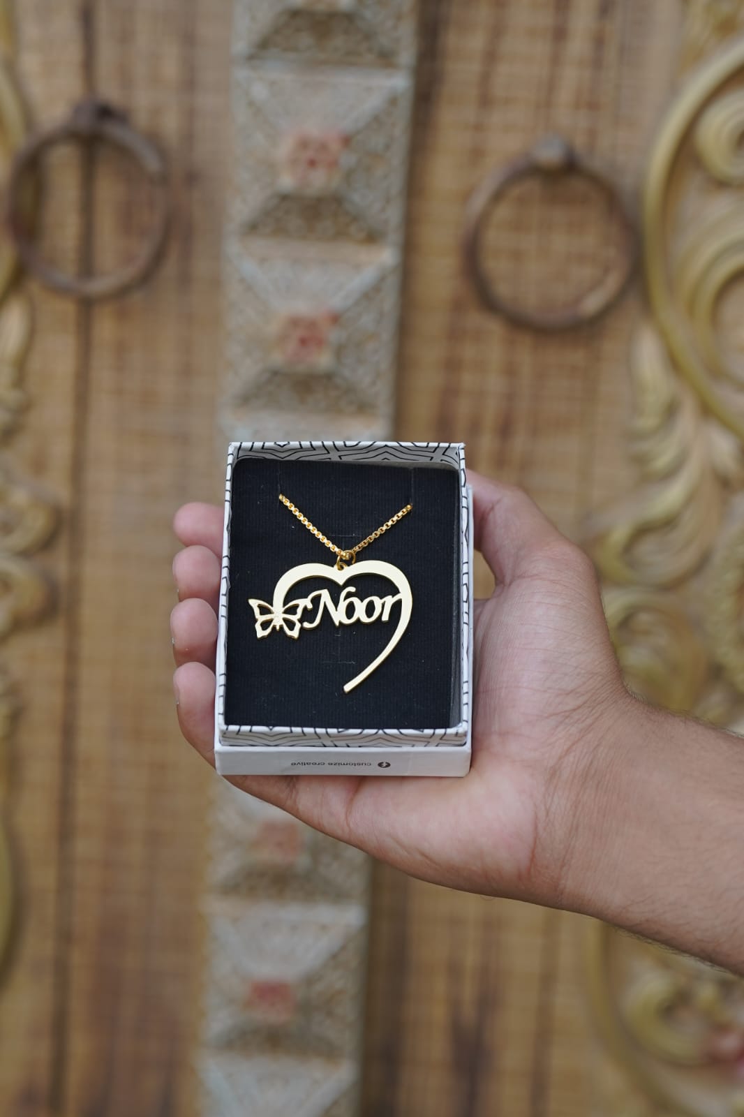 Alphabetic Name Locket